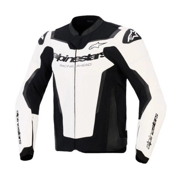 Alpinestars Alpinestars GP Force V2 Leather Men’s Jacket White Black
